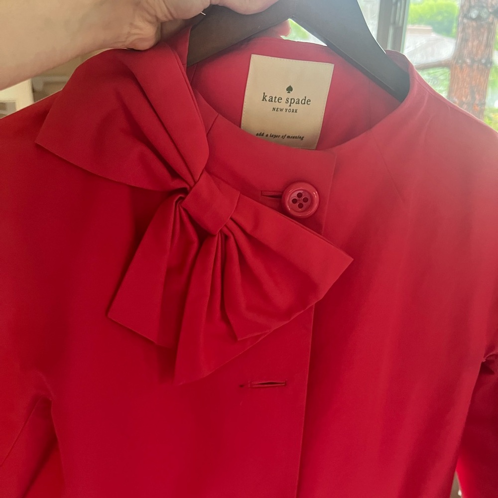 Pink coat by Kate Spade! - Picture 2 of 3